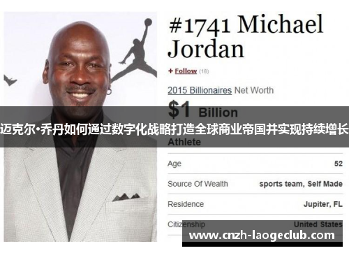 迈克尔·乔丹如何通过数字化战略打造全球商业帝国并实现持续增长 迈克尔·乔丹如何通过数字化战略打造全球商业帝国并实现持续增长